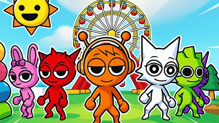 Sprunki World Online RP - Play with Friends!